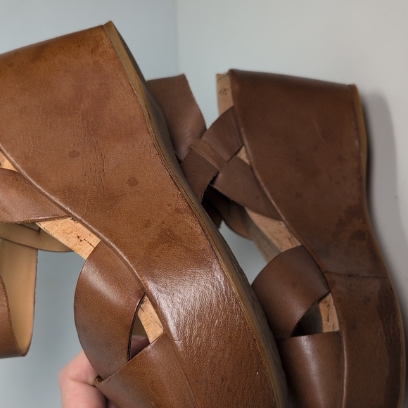 Kork-ease The Original Ava Classic Leather Wedge Sandals woman's size 9 - Picture 14 of 16